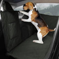 MARKSIGN Dog Car Seat Cover for Tesla Model Y 100% Waterproof Dog Seat Cover for Back Seat with Anti Sagging Glassfiber Tube Dog Hammock for Car with Mesh Window Storage Pockets (Dark green) - Jays Shop uk