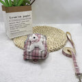 Pet Backpack with Teddy Bear and Traction Rope