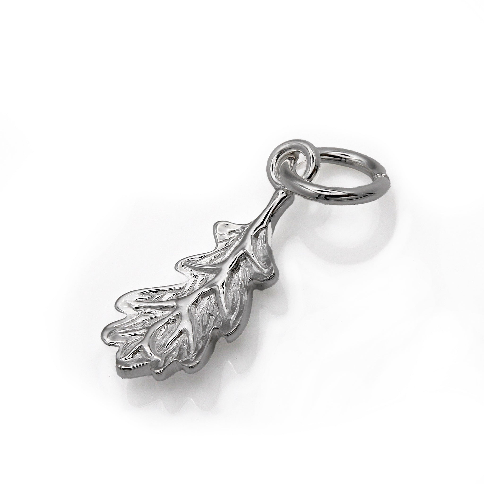 Oak Leaf Silver Charm