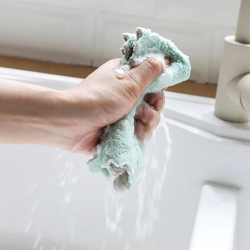 Kitchen Cleaning Cloths and Towels for Dishwashing