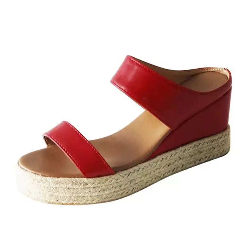 Hemp Rope Wedge Sandals for Women