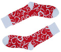 Man of Men Valentines Day Socks - Soft Cotton Trendy Simply Romance