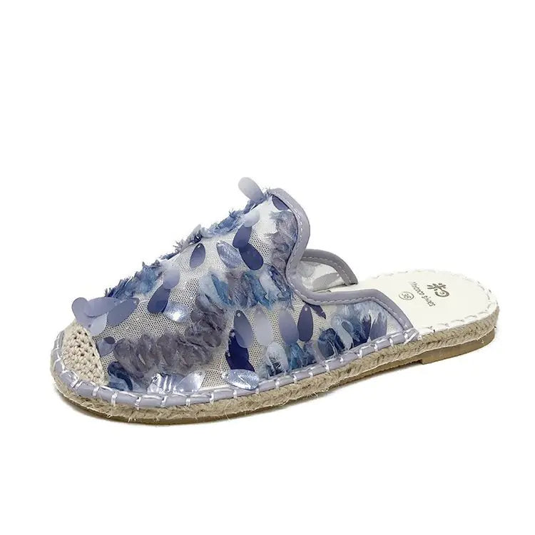 Mori Women's Hemp Rope Braided Fisherman Shoes