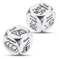 Boyfriend Valentines Gift Basket 2PCS Food Activity Decision Dice Valentines Day Gifts for Him Her Date Night Gifts for Couples Anniversary Wedding Gifts for Couples Gag Gifts for Women Men