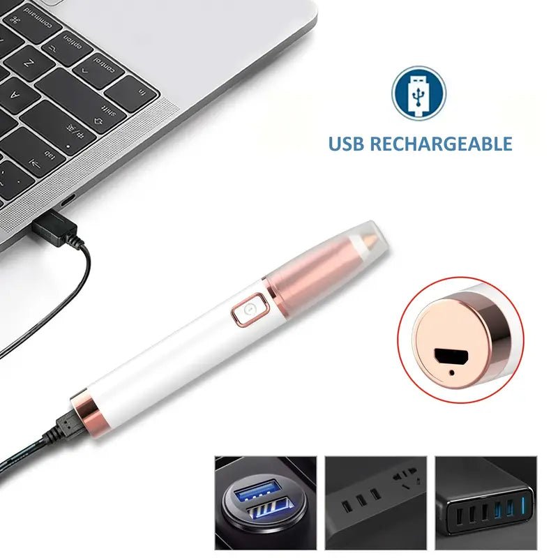 Rechargeable Painless Eyebrow Hair Remover Tool - Jays Shop uk
