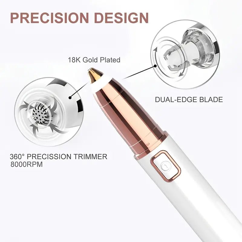 Rechargeable Painless Eyebrow Hair Remover Tool - Jays Shop uk