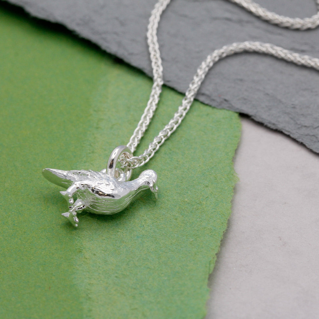 Seagull Silver Charm