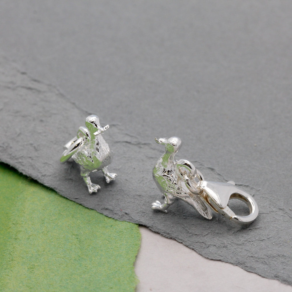 Seagull Silver Charm