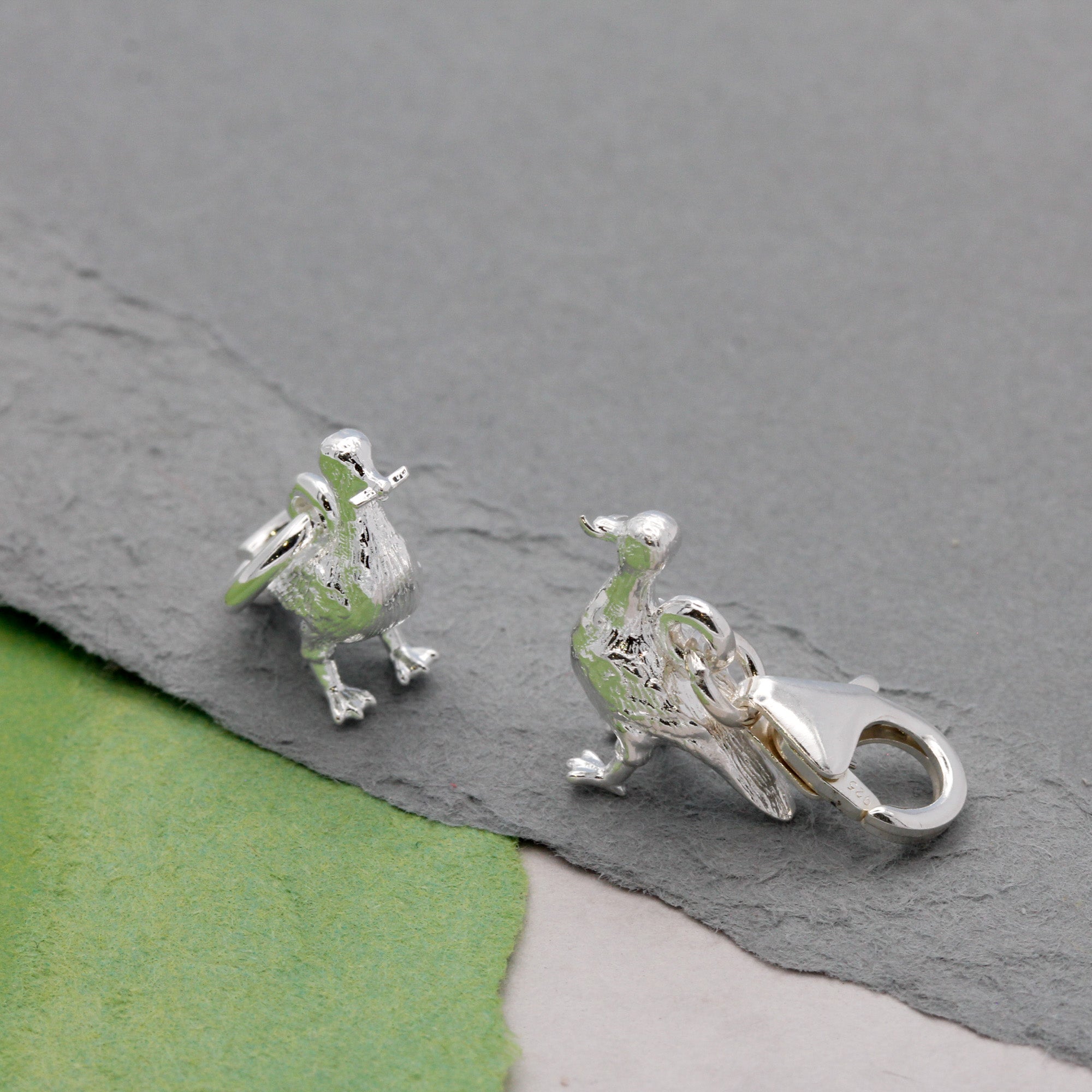 Seagull Silver Charm