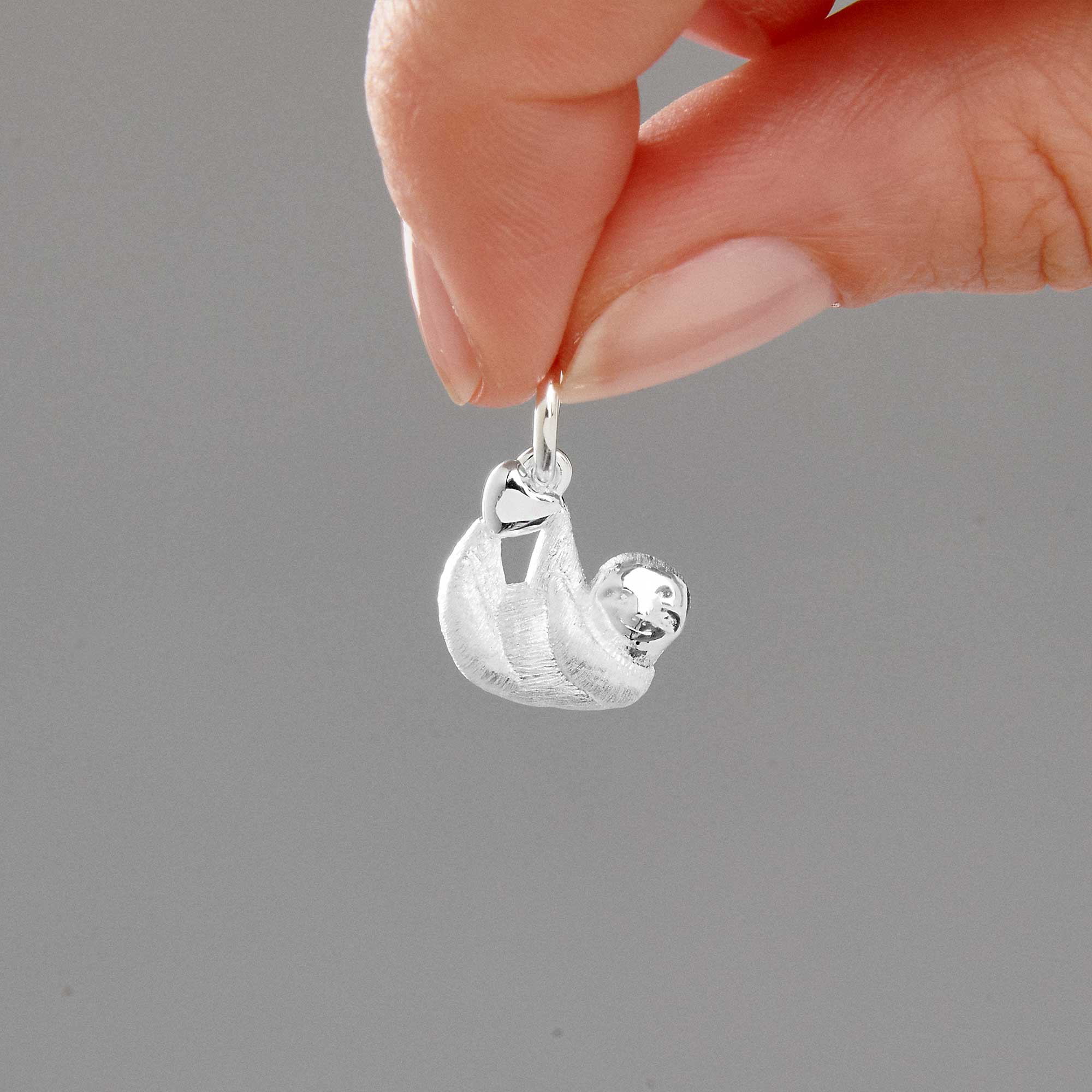 Sloth Silver Charm - Jays Shop uk