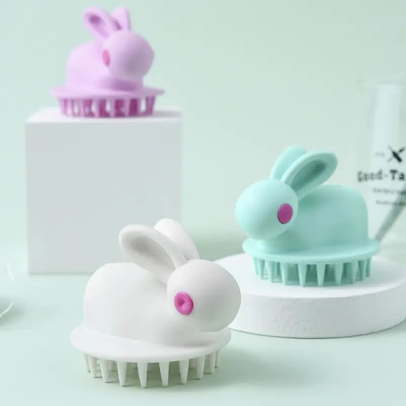 Soft Rubber Shampoo Brush for Kids' Scalp Massage - Jays Shop uk