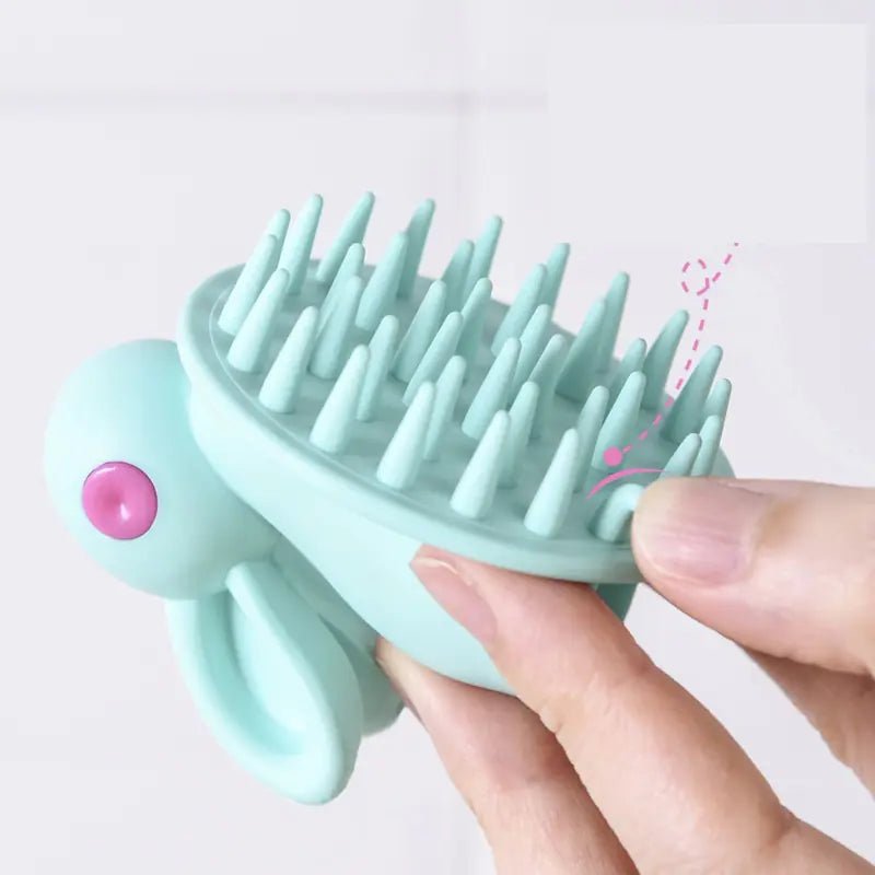 Soft Rubber Shampoo Brush for Kids' Scalp Massage - Jays Shop uk