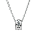Travel Safe Recycled Silver Silver Necklace - Jays Shop uk