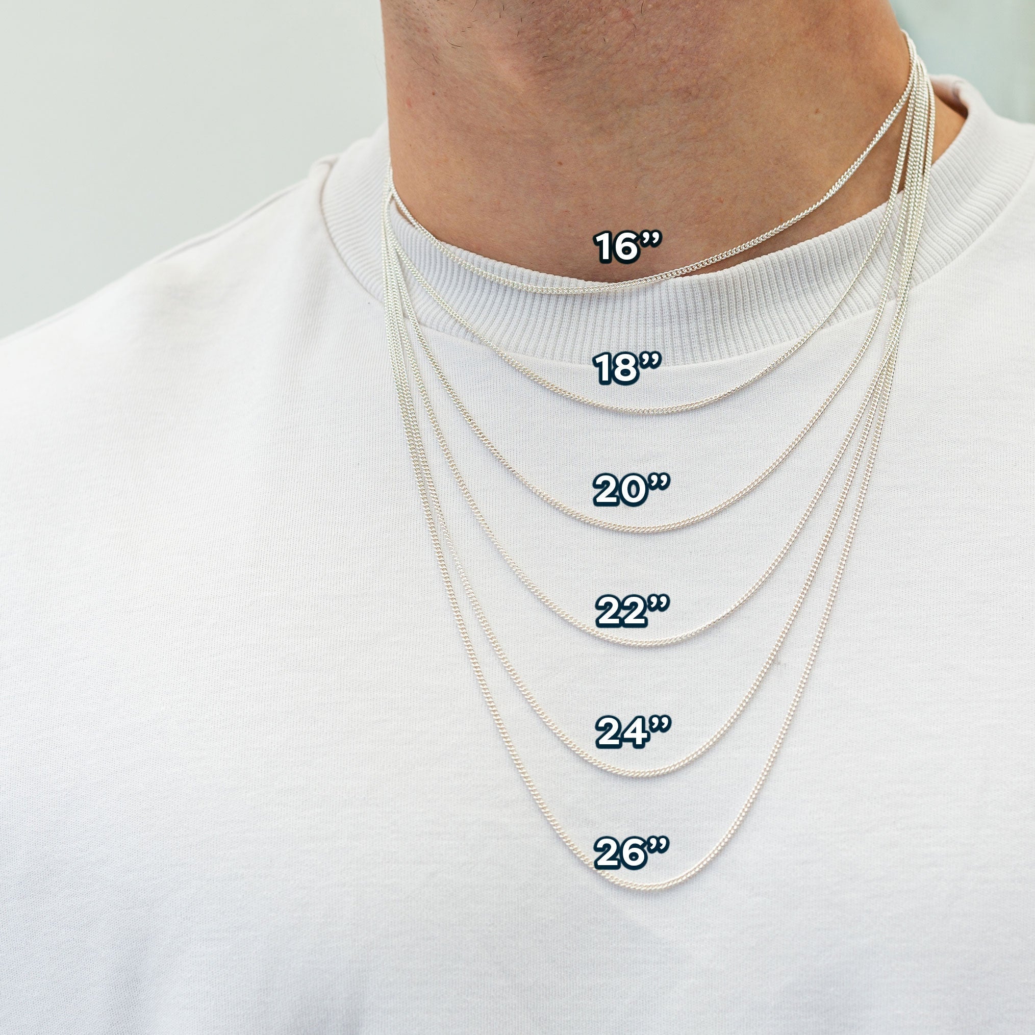 Travel Safe Recycled Silver Silver Necklace - Jays Shop uk