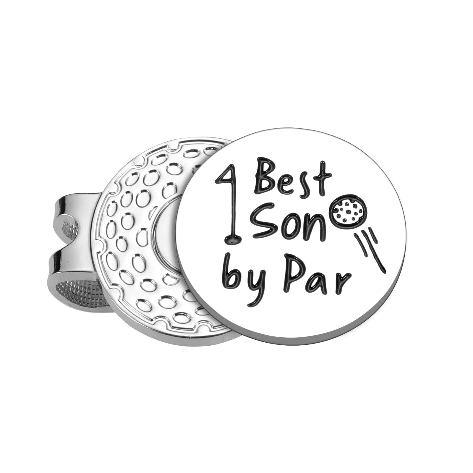 Stocking Stuffers Golf Ball Marker Gifts for Son Valentines Day Gifts for Kids Birthday to My Son Golf Gifts for Men Golfer Teenage Boys from Mom Dad Funny Valentines Graduation Hat Clip