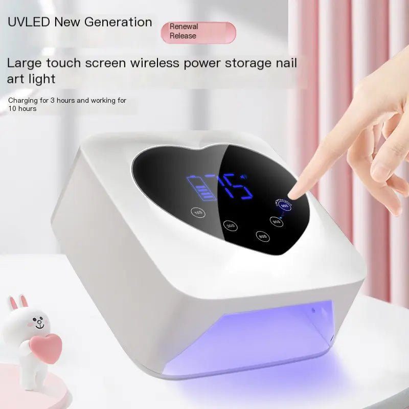 X20 Wireless Nail Lamp with Rechargeable Lithium Battery - Jays Shop uk