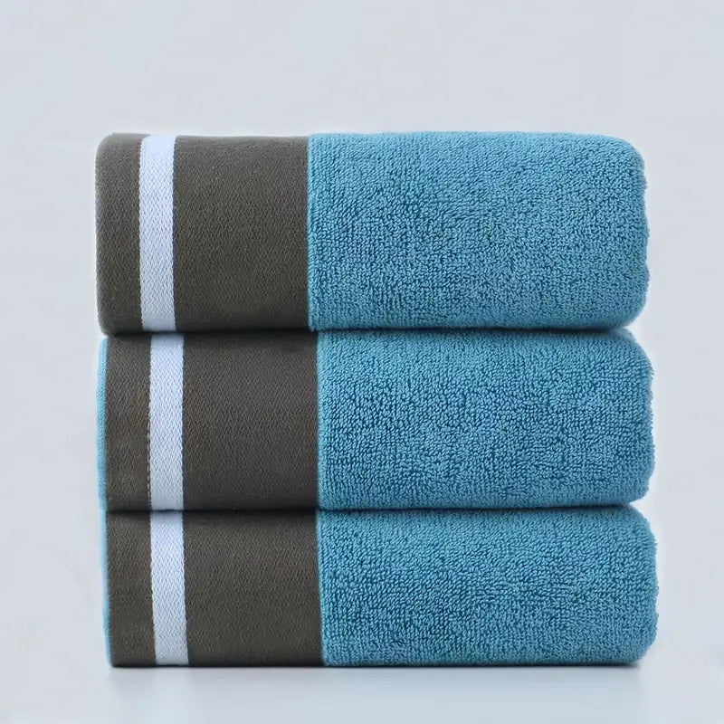 Super Absorbent Cotton Hand Towels - Quick Dry (Set of 3)
