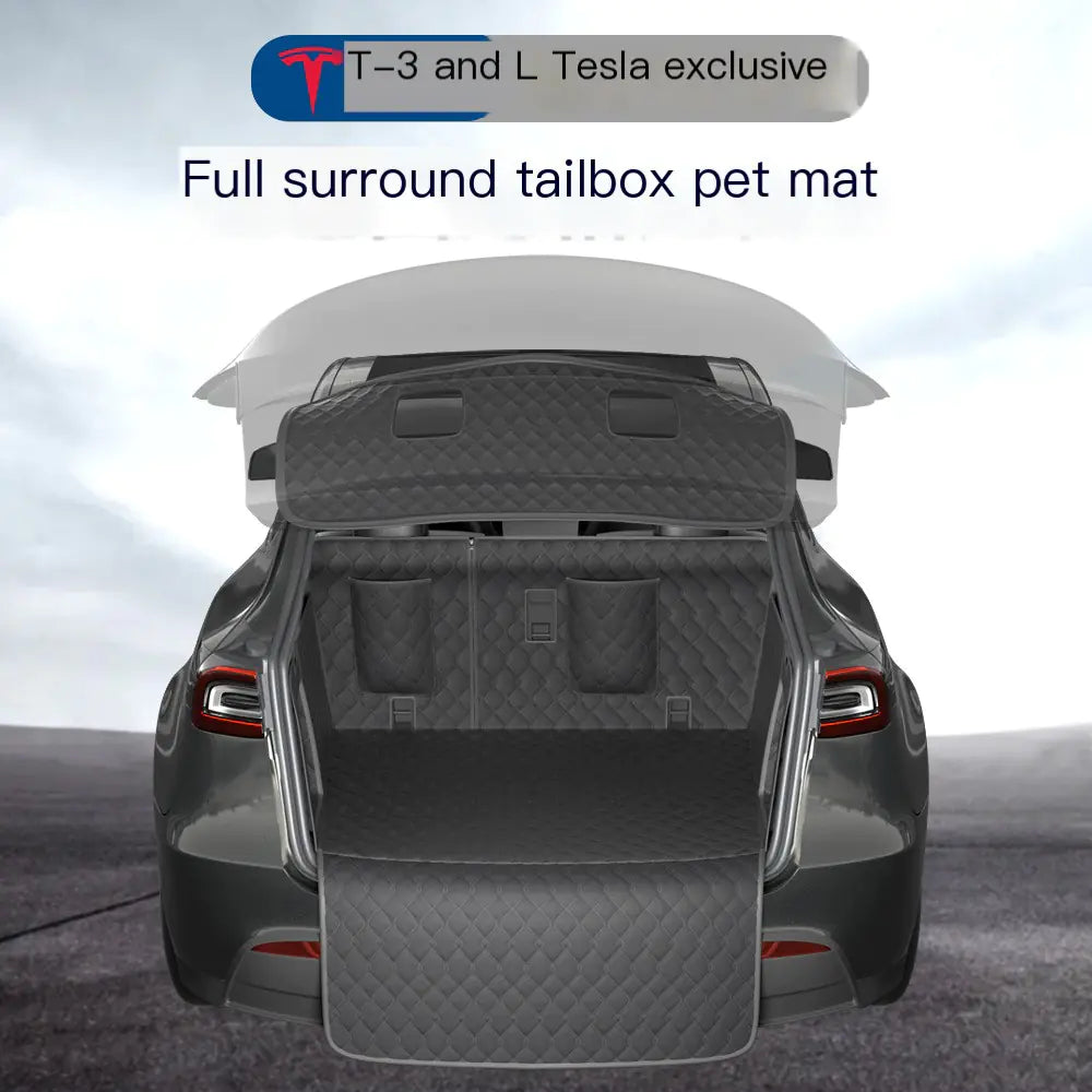 Tesla Y Custom Pet Cargo Mat for SUV