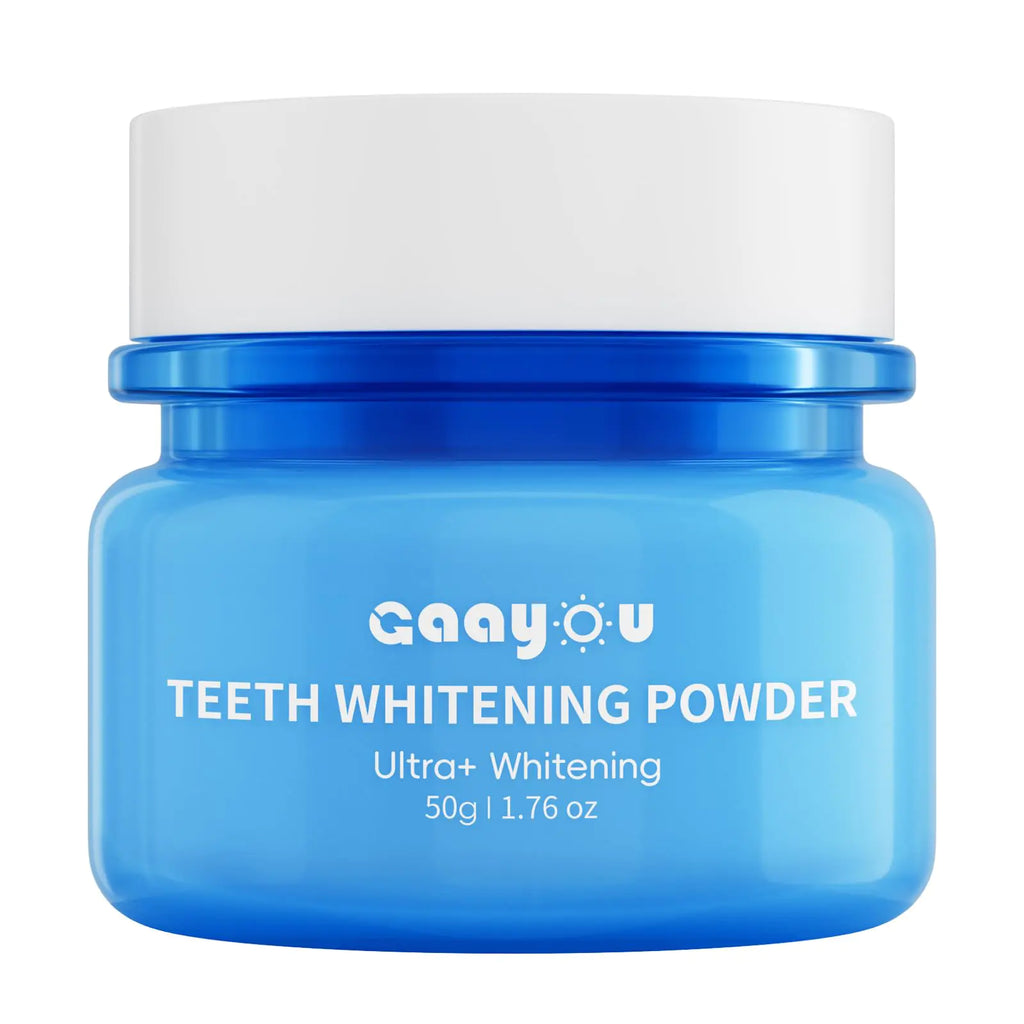 Teeth Whitening Powder Remineralizing Tooth Powder Instant Teeth Whitening Mint Flavor Teeth Whitener Toothpaste Powder for Tooth Stain Removal 50g/1.76oz