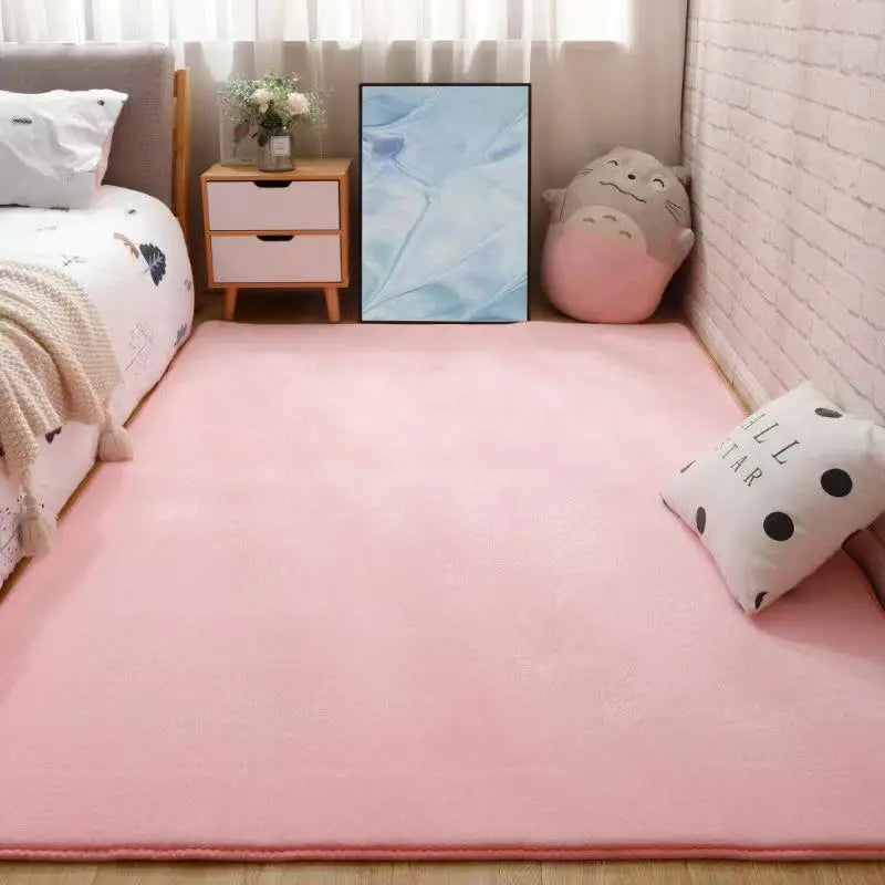 Beige Soft Plush Area Rug (31.5" X 62.9") for Home Decor